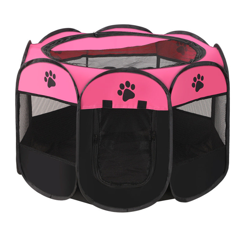 pop up pet tent Pet Products Indoor/Outdoor Portable Pop up Pet Dog Cat Playpen Tent C – Bokun trade