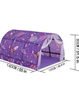 Gifts Castle Portable Children's Star Rocket Bed Tent Net Mosquito Bed Canopy Children's Bed Folding Light-blocking Tent Girls Boy Room Decor