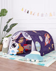 Gifts Castle Portable Children's Star Rocket Bed Tent Net Mosquito Bed Canopy Children's Bed Folding Light-blocking Tent Girls Boy Room Decor
