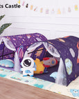 Gifts Castle Portable Children's Star Rocket Bed Tent Net Mosquito Bed Canopy Children's Bed Folding Light-blocking Tent Girls Boy Room Decor