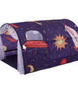 Gifts Castle Portable Children's Star Rocket Bed Tent Net Mosquito Bed Canopy Children's Bed Folding Light-blocking Tent Girls Boy Room Decor