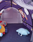 Gifts Castle Portable Children's Star Rocket Bed Tent Net Mosquito Bed Canopy Children's Bed Folding Light-blocking Tent Girls Boy Room Decor
