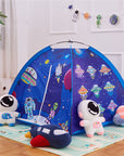 Eight Planets Children's Play Tent Alien UFO Play House Castle Portable Foldable Folding Tent Girls Boy Room Decoration
