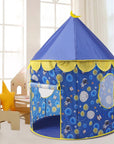 New Space Creative Spaceship Game Tent Tipi Kids Play House Wigwam Portable Foldable Folding Tent for Indoor and Outdoor Use