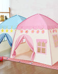 1.3M Portable Children's Play Tent Princess House Castle Children Play House Castle Foldable Tent for Girls Boy Room Decoration