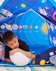 Eight Planets Children's Play Tent Alien UFO Play House Castle Portable Foldable Folding Tent Girls Boy Room Decoration