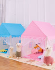 Children's Play Tent Princess House Big House Portable Children's Teepee Tents Anti-mosquito Tassel Screen Window Play Castle