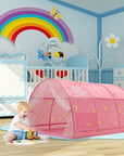 Portable Kids Space Toys Play House For Kids Folding Small House Tent House Ball Pit Pool Tent Bed Tent Girls Boy Room Decor