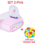 Portable Children's Teepee Tents House Dolphin Ball Pit Pool Tent Child Play House Tent Gifts Tents Toy For Kids Children Girl