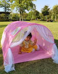 Portable Kids Space Toys Play House For Kids Folding Small House Tent House Ball Pit Pool Tent Bed Tent Girls Boy Room Decor