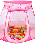 Creative Kids House Ball Pit Pool Toys Tent Portable Children's Teepee Tents Baby Girls Toy Fairy House Princess Play Tent