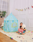 Portable Crown Children's Play Tent Children Play House Castle Foldable Tent Gifts Tents Toy For Kids Boy Girl Room Decor