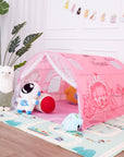 1.4M Portable Toys Tent Play House Kids Baby Foldable Folding Cartoon Small House Tent Children's Bed Tent Girls Boy Room Decor