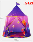 Portable Gradient Color Kids PlayTent Child Baby Toys Fairy House for Children Play Tents for Kids Play Ball Pool Christmas Gift