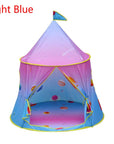 Portable Gradient Color Kids PlayTent Child Baby Toys Fairy House for Children Play Tents for Kids Play Ball Pool Christmas Gift