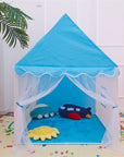Children's Play Tent Princess House Big House Portable Children's Teepee Tents Anti-mosquito Tassel Screen Window Play Castle