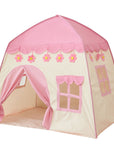 1.3M Portable Children's Play Tent Princess House Castle Children Play House Castle Foldable Tent for Girls Boy Room Decoration