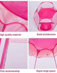 Creative Kids House Ball Pit Pool Toys Tent Portable Children's Teepee Tents Baby Girls Toy Fairy House Princess Play Tent