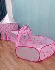 3 In 1 Children Play Tent House Ball Pool Kids Ball Pit Tents With Square Crawl Tunnel Wigwam Tent For Children's Tunnel Pool
