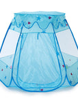Creative Kids House Ball Pit Pool Toys Tent Portable Children's Teepee Tents Baby Girls Toy Fairy House Princess Play Tent