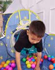 Portable 3 In1 Kid Crawling Tunnel Play Tent House Ball Pit Pool Tent for Children Play House Wigwam Ocean Ball Holder Set