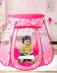 Creative Kids House Ball Pit Pool Toys Tent Portable Children's Teepee Tents Baby Girls Toy Fairy House Princess Play Tent