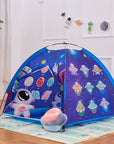 Eight Planets Children's Play Tent Alien UFO Play House Castle Portable Foldable Folding Tent Girls Boy Room Decoration