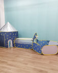 3 In 1 Children Play Tent House Ball Pool Kids Ball Pit Tents With Square Crawl Tunnel Wigwam Tent For Children's Tunnel Pool