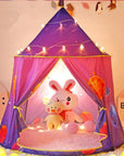 Portable Gradient Color Kids PlayTent Child Baby Toys Fairy House for Children Play Tents for Kids Play Ball Pool Christmas Gift