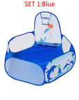 Portable Children's Teepee Tents House Dolphin Ball Pit Pool Tent Child Play House Tent Gifts Tents Toy For Kids Children Girl