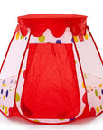 Creative Kids House Ball Pit Pool Toys Tent Portable Children's Teepee Tents Baby Girls Toy Fairy House Princess Play Tent