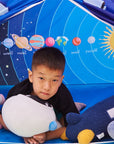 Eight Planets Children's Play Tent Alien UFO Play House Castle Portable Foldable Folding Tent Girls Boy Room Decoration