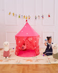 Portable Crown Children's Play Tent Children Play House Castle Foldable Tent Gifts Tents Toy For Kids Boy Girl Room Decor