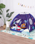 Portable Kids Space Planet Rocket Toys Tent Foldable Folding Children Play House Castle Tent Wigwam Girls Boy Room Decoration
