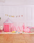 Portable 3 In1 Kid Crawling Tunnel Play Tent House Ball Pit Pool Tent for Children Play House Wigwam Ocean Ball Holder Set