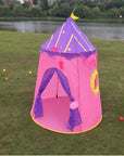Portable Kids Star Play House Foldable Tent Children Play House Castle Tent Gifts Tents Toy For Kids Children Girl Room Decor